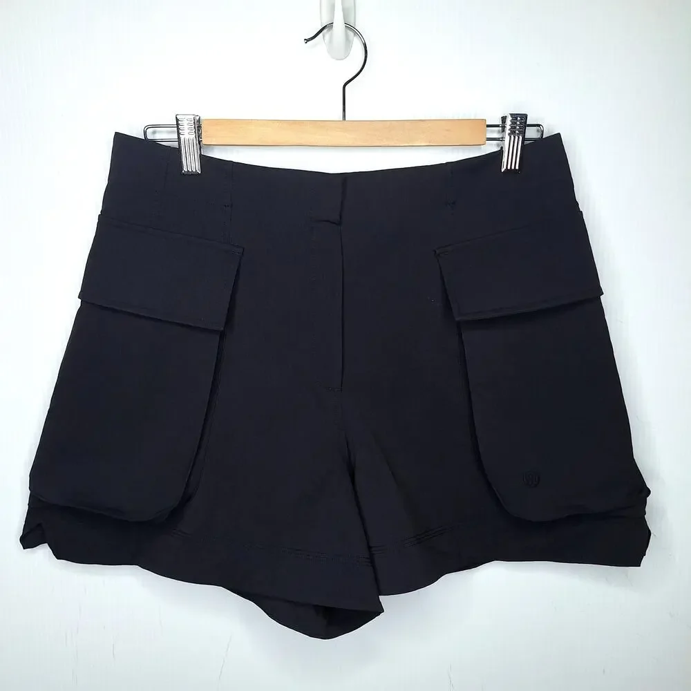 Lululemon Relaxed Fit Super High Rise Cargo Shorts 4
